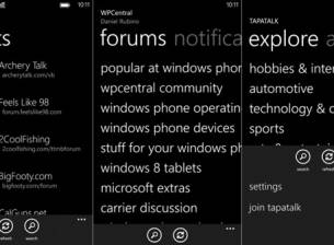 Tapatalk скоро с версия за Windows Phone