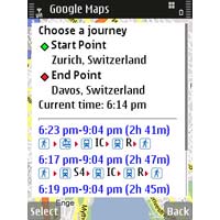 Нова мобилна версия на Google Maps