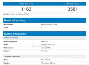 Samsung Galaxy A10e се появи в Geekbench