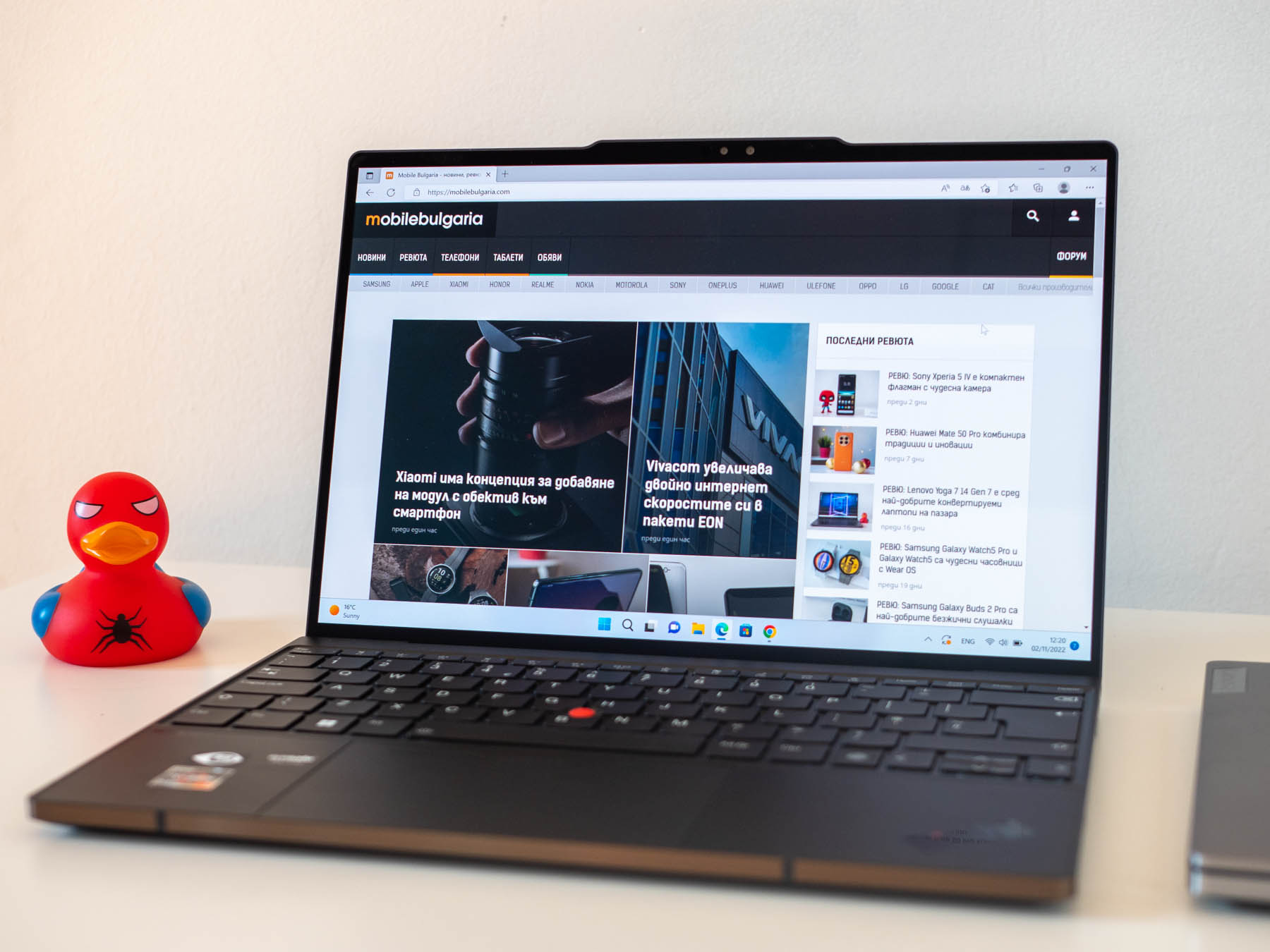 РЕВЮ: Lenovo ThinkPad Z13 Gen 1 комбинира свеж подход и добър дизайн