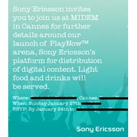 Sony Ericsson ще представи музикалния си портал в Кан