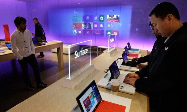 Microsoft все още не печелят от продажбите на таблетите Surface