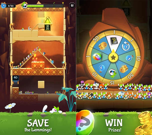 Играта Lemmings получи и мобилна версия