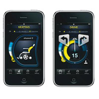 iPhone приложение за контрол на инвалидни колички