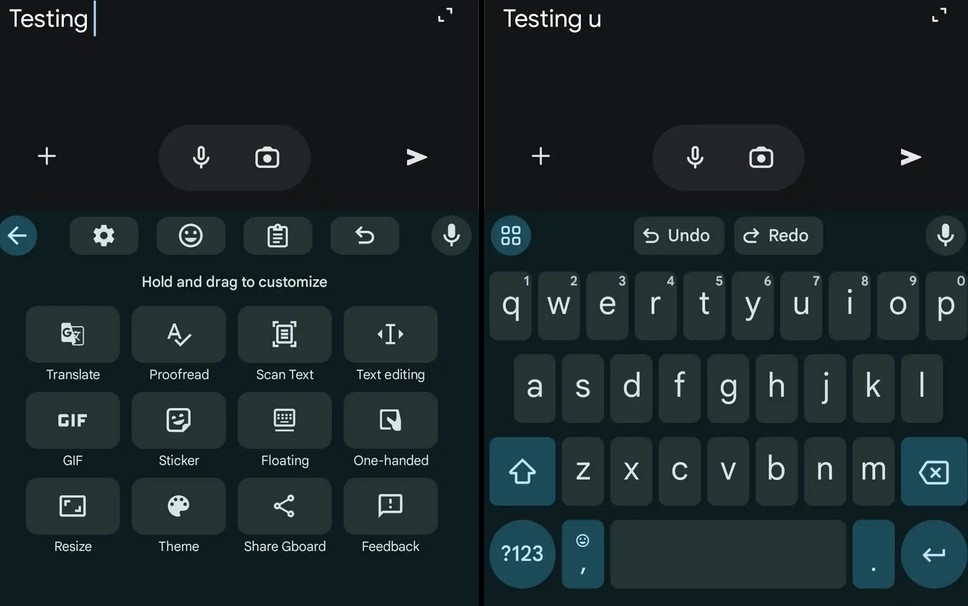 Gboard за Android се сдобива с нов полезен бутон