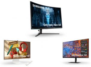 Новите монитори на Samsung предлагат по нещо за всеки