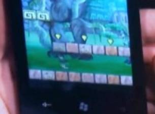 Видео показва игра, която работи върху Windows, Windows Phone 7 и Xbox 360