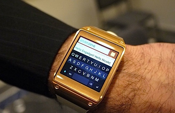 Клавиатурата Fleksy може да работи и с Galaxy Gear