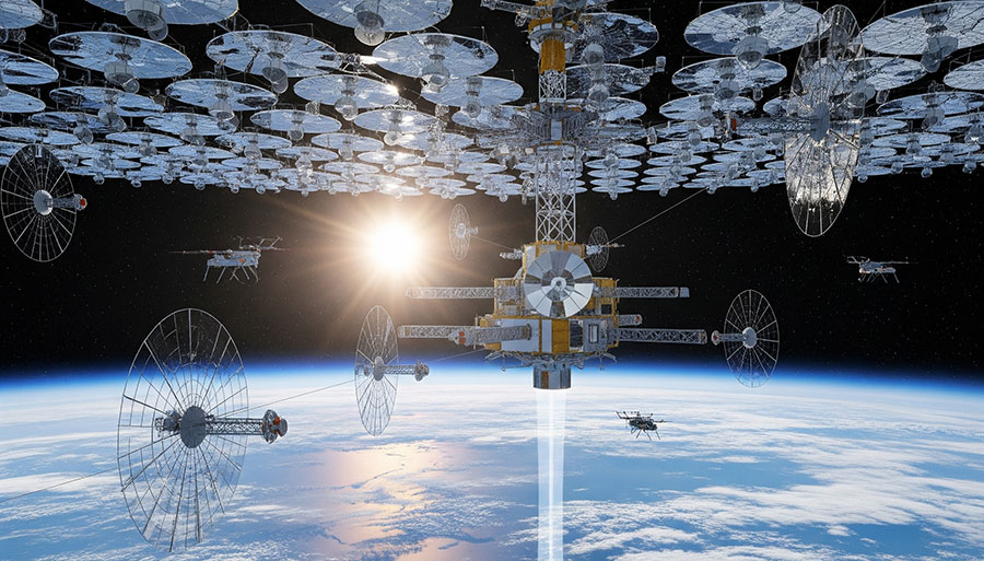 Слънчеви панели в Космоса могат да осигурят 80% от възобновяемата енергия на Европа