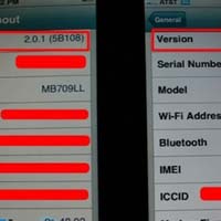 iPhone 2.0 срещу iPhone 2.0.1 фърмуеър