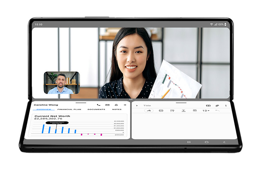 Сгъваемите смартфони на Samsung са популярни сред бизнес потребителите