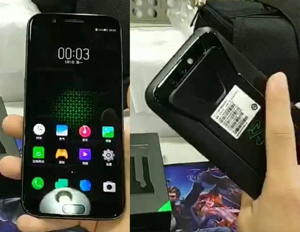 Xiaomi Black Shark се появи в кратко видео