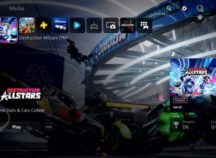 Sony показа интерфейса на PlayStation 5