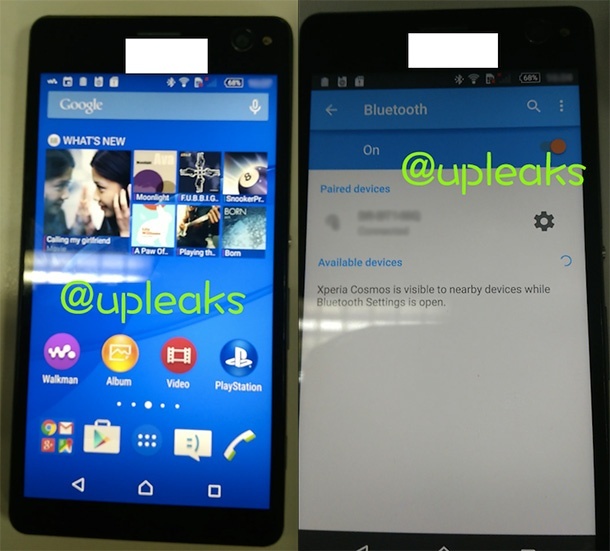 Слух: Sony Cosmos ще дебютира като Xperia C4