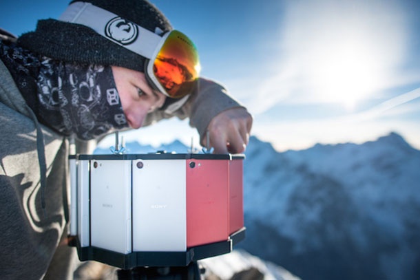 Sony засне 360-градусово 4К видео с 12 броя Xperia Z5 Compact