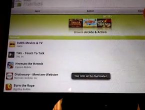 BlackBerry PlayBook с Android Market
