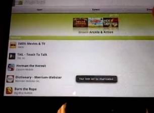 BlackBerry PlayBook с Android Market