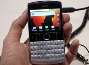 От щанда на Acer на мобилния конгрес