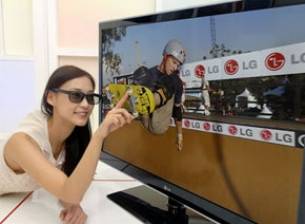 LG иска да стане лидер на пазара на 3D телевизори догодина