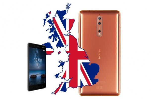 Nokia е завършила 2017 в топ 3 при смартфоните в Обединеното кралство