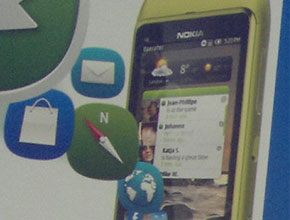 Нова снимка показва обновения интерфейс на Symbian^3