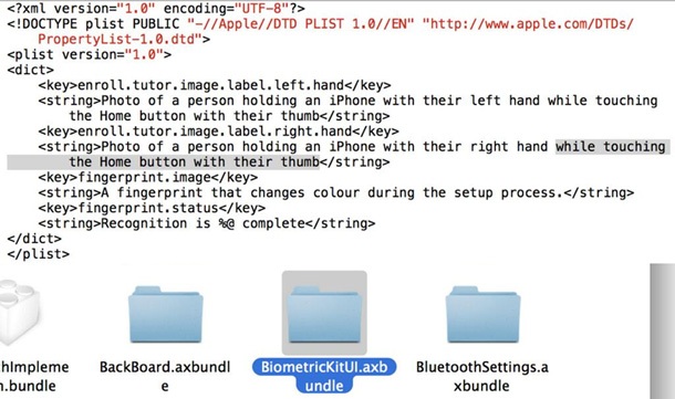 В новата бета на iOS 7 се споменава сензор за пръстови отпечатъци