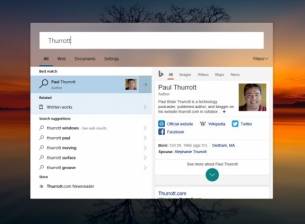Microsoft тества нов интерфейс за търсене в Windows 10