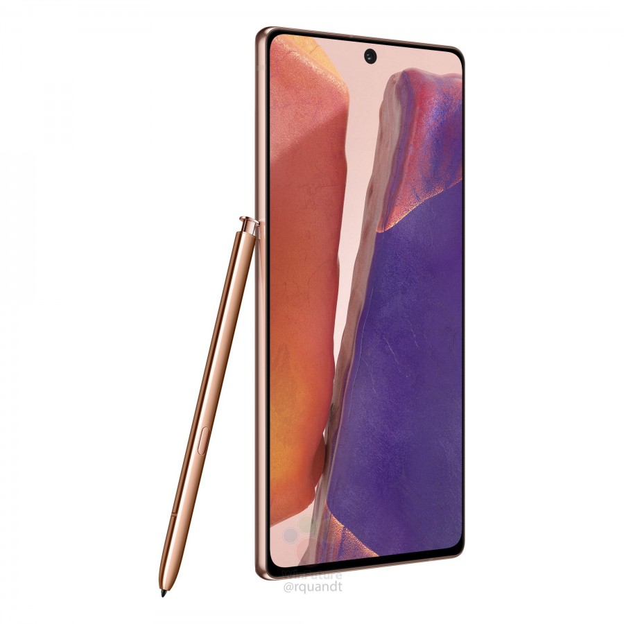 Изтекоха и параметрите на Samsung Galaxy Note20