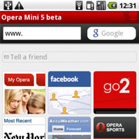 Opera Mini 5 вече и за Android