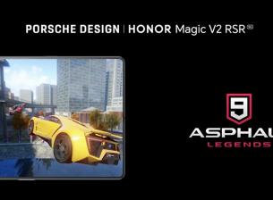 Gameloft ще оптимизира Asphalt 9 за Honor Magic V2 RSR Porsche Design