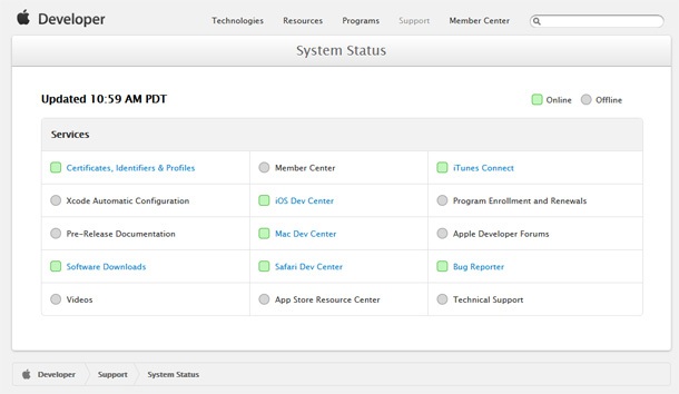 Порталът за автори на софтуер на Apple вече е онлайн