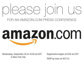 Можем да видим първия таблет на Amazon на 28 септември