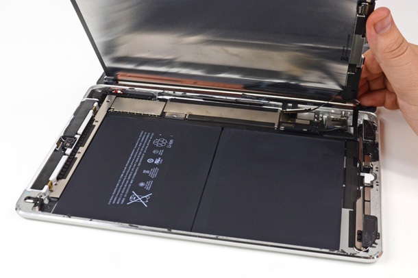 iPad Air с ниска оценка за ремонт от iFixit