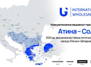 United Group разшири оптичната си мрежа в региона с подземен оптичен кабел между Атина и Солун