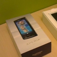 Разопаковане на Sony Ericsson XPERIA X10
