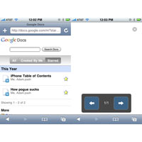 Google Docs Mobile