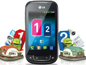 LG Optimus Link е като Optimus Net , но с 2 SIM карти