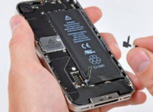 Подробности за компонентите в iPhone 4