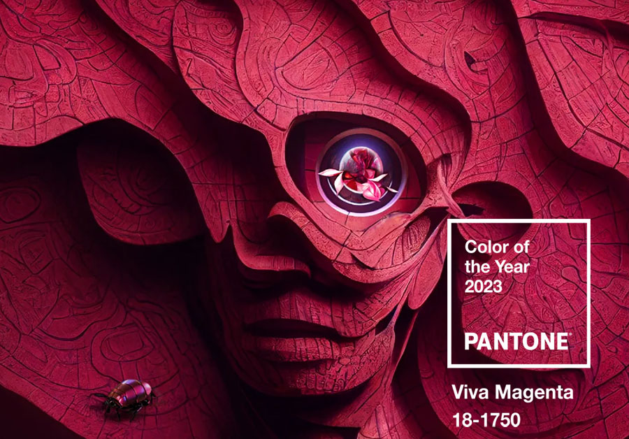 Viva Magenta е цвят на 2023 според Pantone 