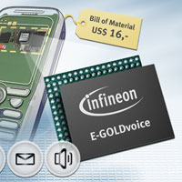100 милиона бюджетни телефони с чипове на Infineon
