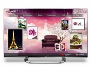 Услугата LG 3D World дава достъп до разнообразно 3D съдържание