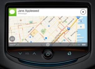 Снимки на няколко екрана от iOS in the Car