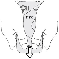 Orange UK инструктират как да сменим батерията и SIM картата на HTC Mozart