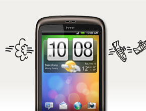 Ъпдейтът до Android 2.3 за HTC Desire ще бъде без някои приложения