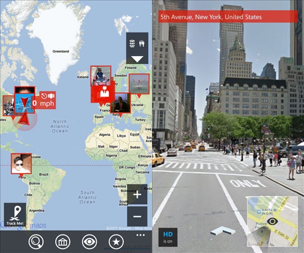 gMaps Pro за Windows Phone вече с пълен достъп до StreetView