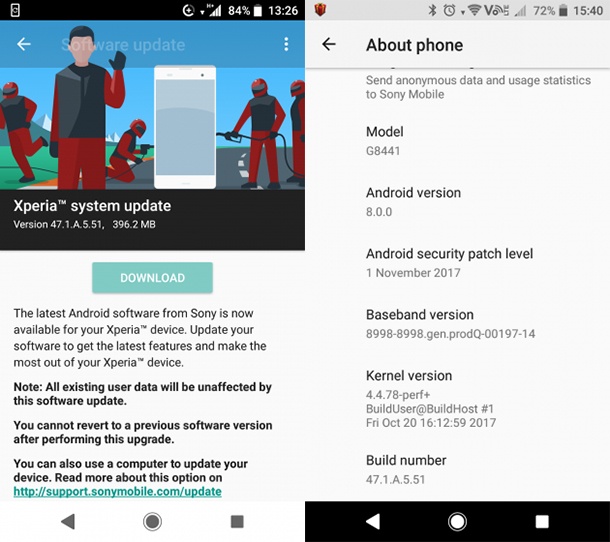 Ъпдейт за Sony Xperia XZ1 и XZ1 Compact се справя с изкривяването на снимките