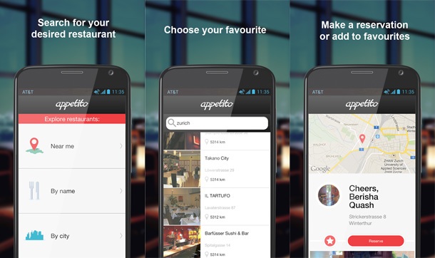 Правим резервация в ресторант с мобилно приложение