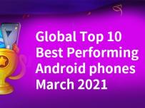 Най-мощните смартфони с Android през март (2021) според Antutu
