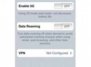3G опция в бета версия на новия софтуер за iPhone