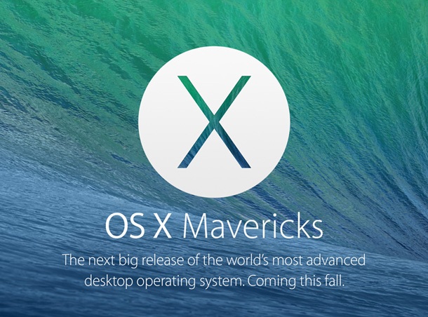 Следващата версия на OS X се казва Mavericks